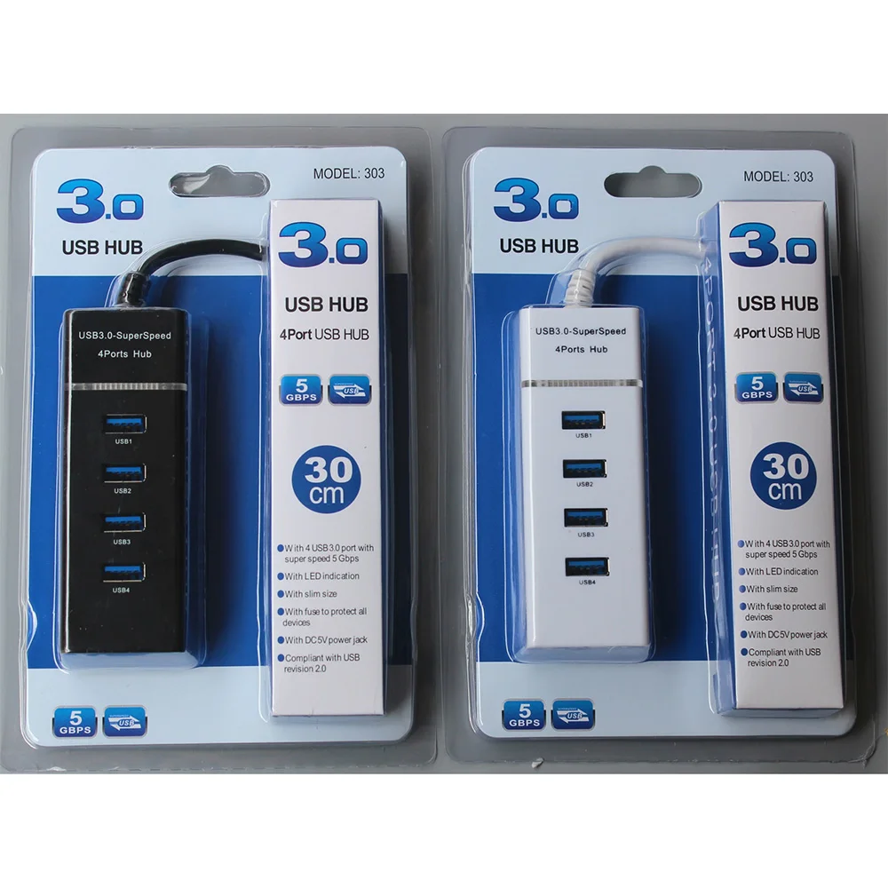 Высокоскоростной мульти 4 порта USB 3 0 концентратор разветвитель гнездо