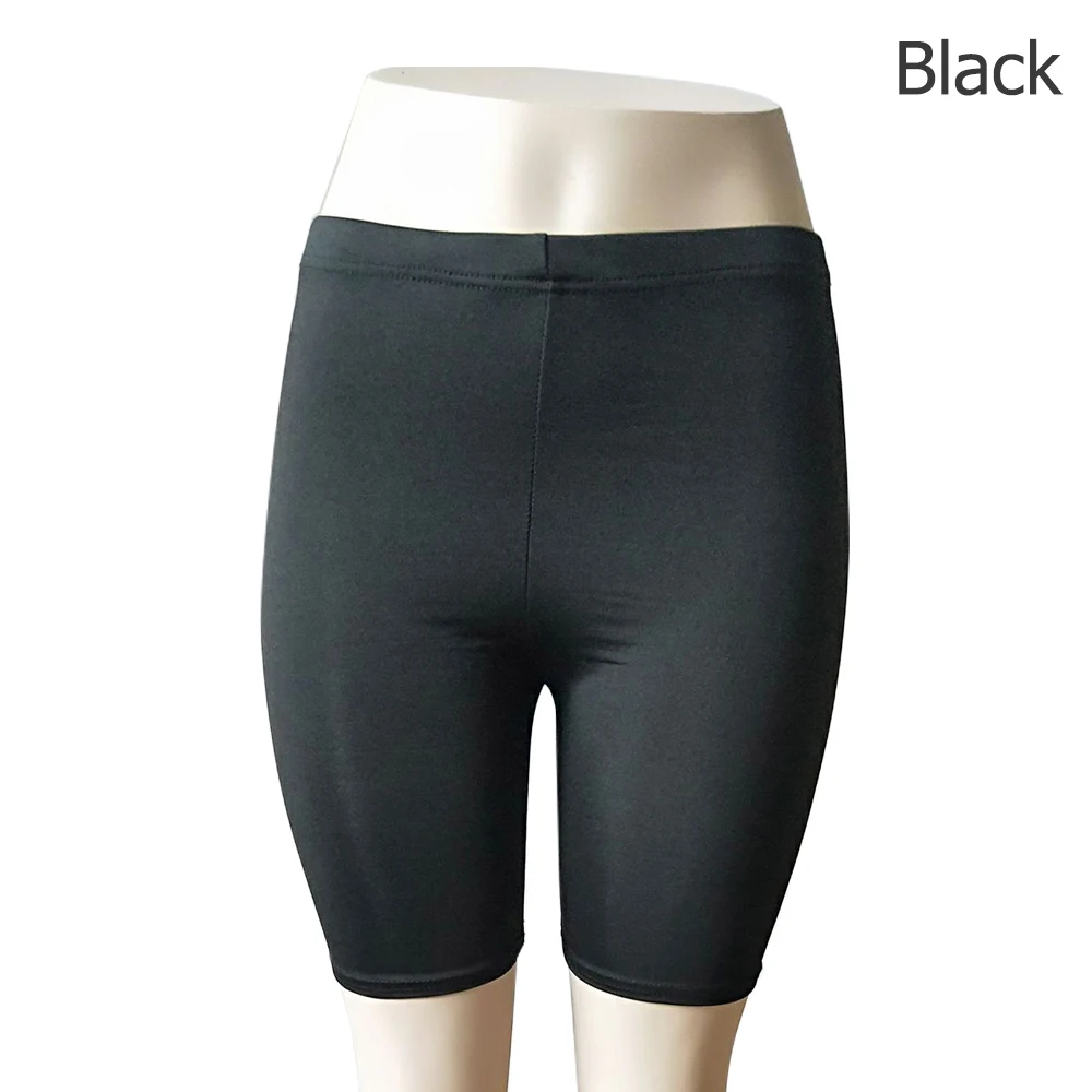 Женские шорты для йоги с высокой талией облегающие из полиэстера занятий