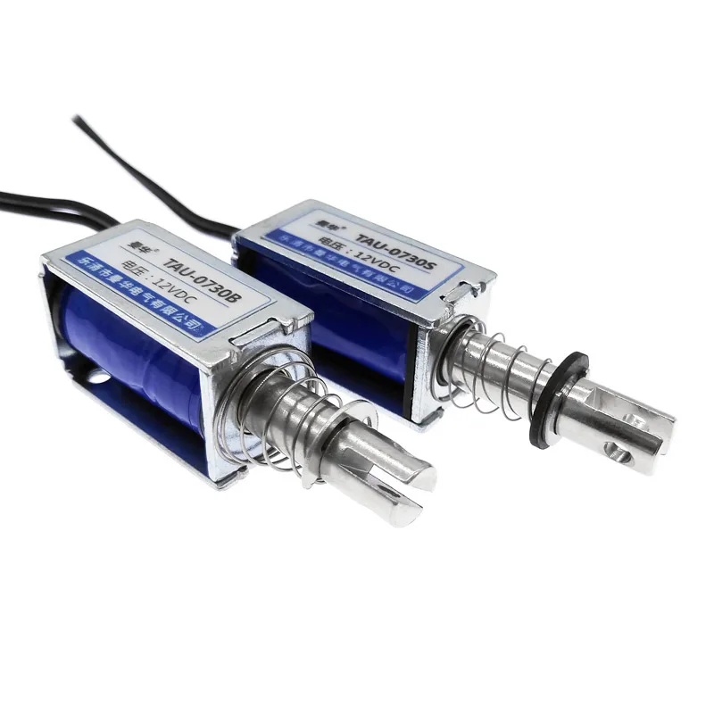 Электрический магнит 12V 24V рамка Электромагнит 0730S 0730B push& pull Путешествия 10 мм