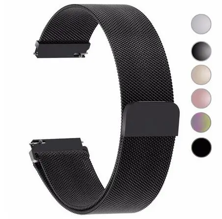 50PCS Stainless Steel Watch Band Milanese Loop Strap Quick Release Pins for watches Samsung Gear S3 S2 22mm/ 20mm/18mm | Электроника