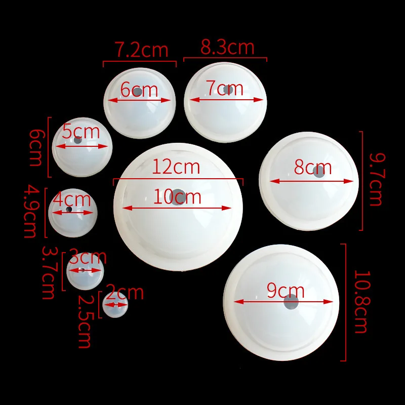 Силиконовая форма для ювелирных изделий из эпоксидной смолы в виде шара/планеты |