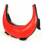 Тренировочный мешок для бокса из искусственной кожи для болгарийского бокса, Муай Тай, тренировочный Пробивной мешок, красный и черный спортивный костюм для тяжелой атлетики, сила бокса