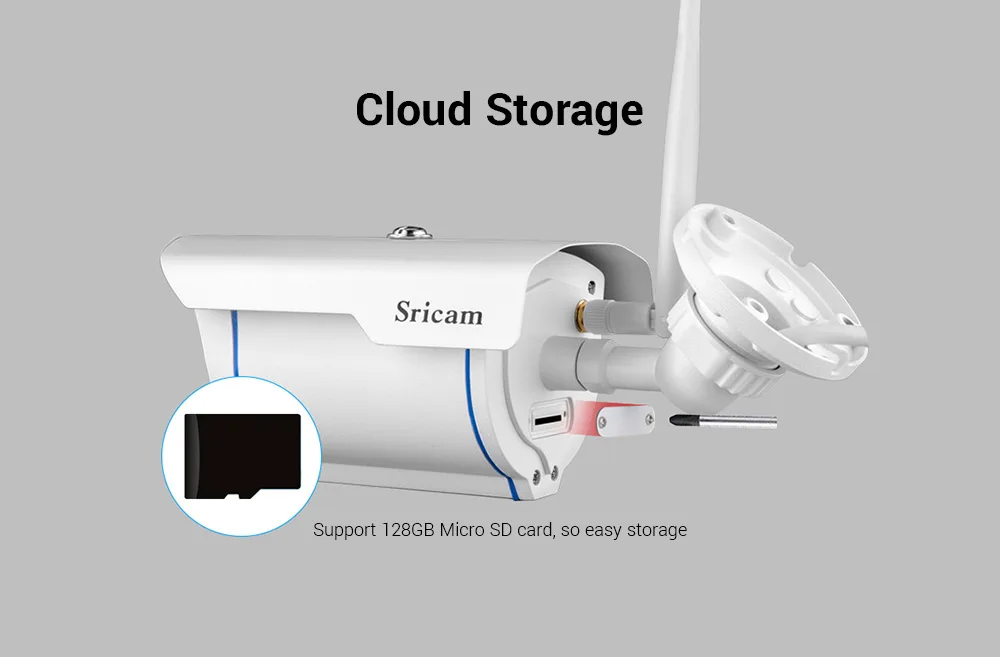 Sricam SP007 1080P HD IP камера ИК ночного видения Обнаружение движения 128G карта 2MP наружная камера безопасности CCTV камера видеонаблюдения