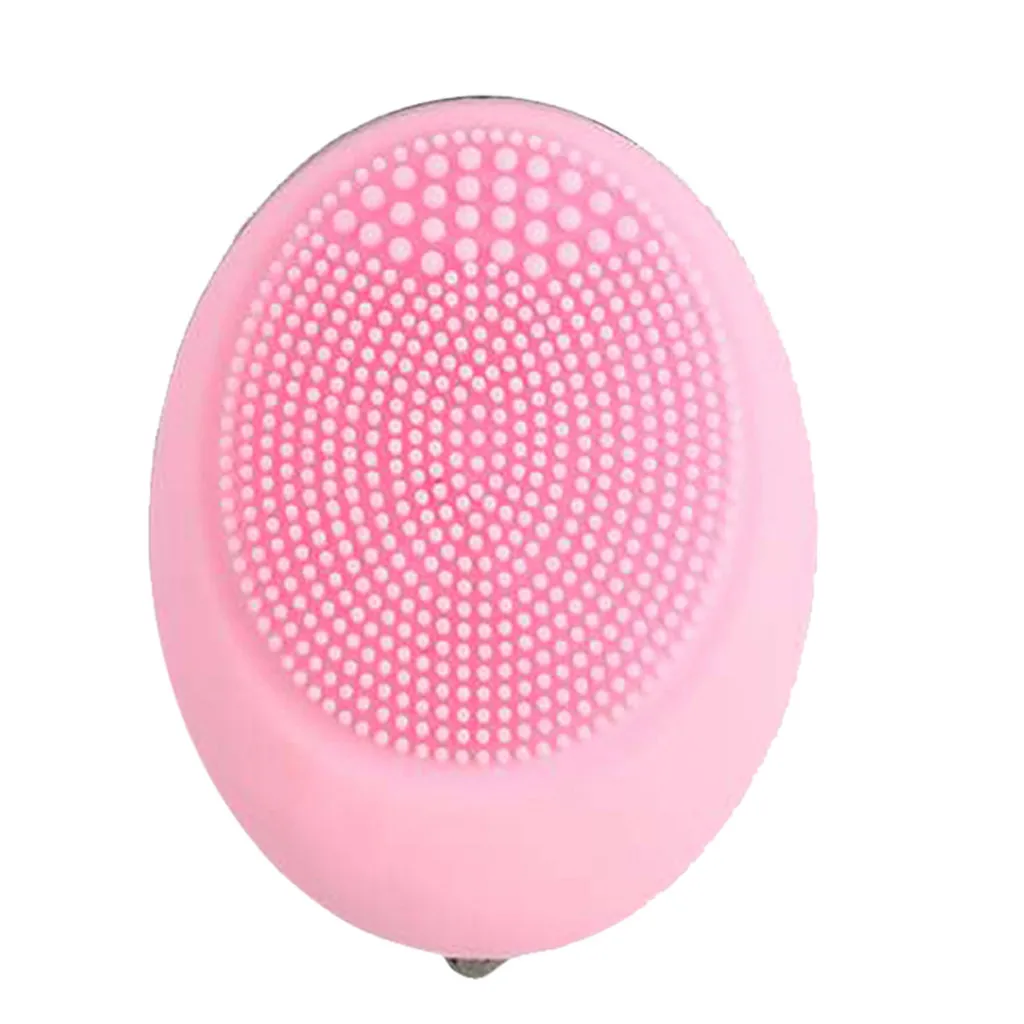1Pcs Soft Brush Facial Care Exfoliating Infant Baby Silicone Wash Face Cleaning Pad Skin SPA Scrub Cleanser Tool G703 | Красота и