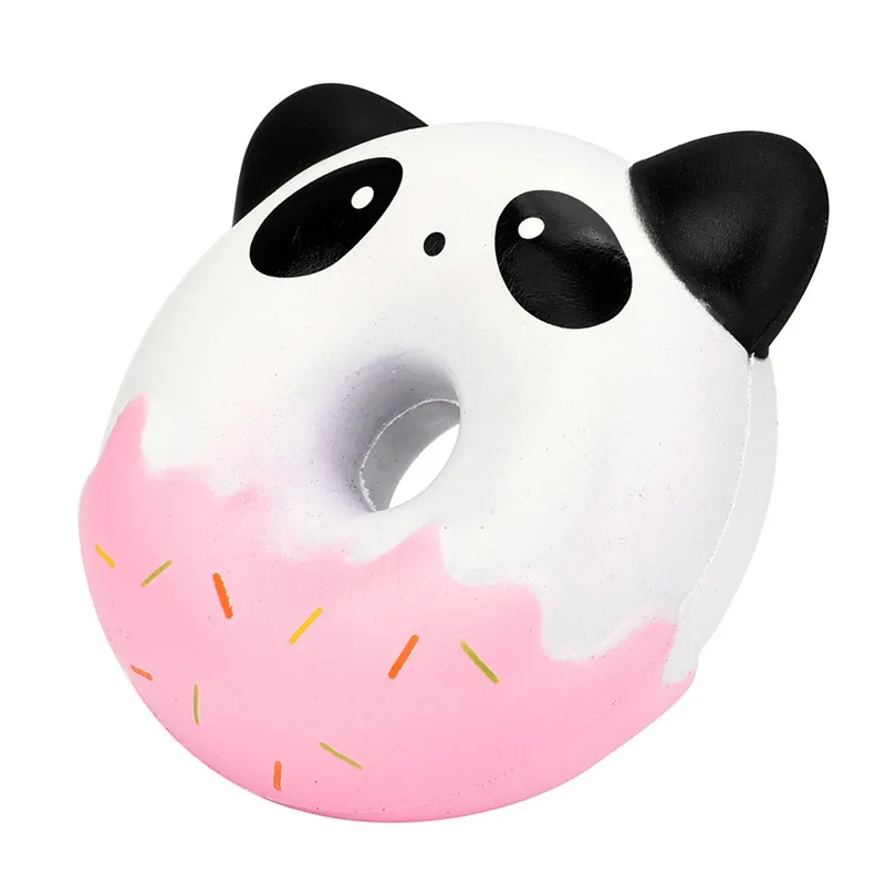 Squishies Милая панда пончики Kawaii крем ароматизированный медленно поднимающийся