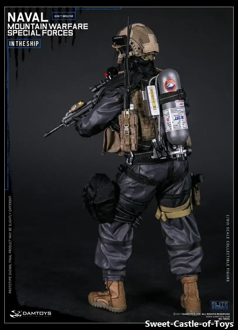 DAM 78051 1/6 DAMTOYS Военная горная война Коллекционная экшн-фигурка спецназа для