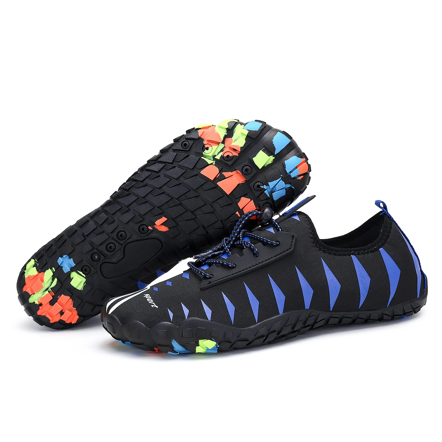 Clorts легкий Открытый пляжная обувь быстросохнущие летние шлепанцы для Плавания