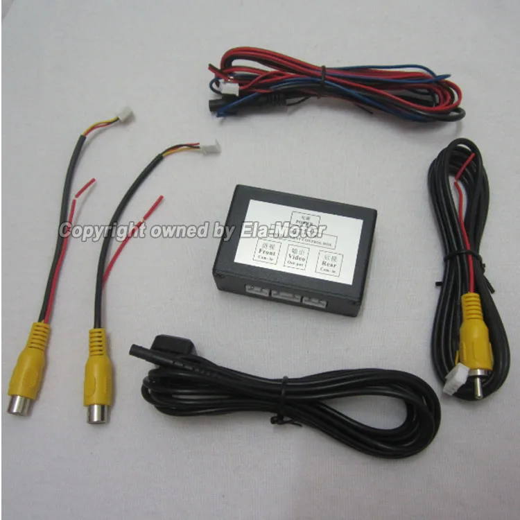 2016 Автомобильная передняя/боковая/задняя камера переключатель изображения