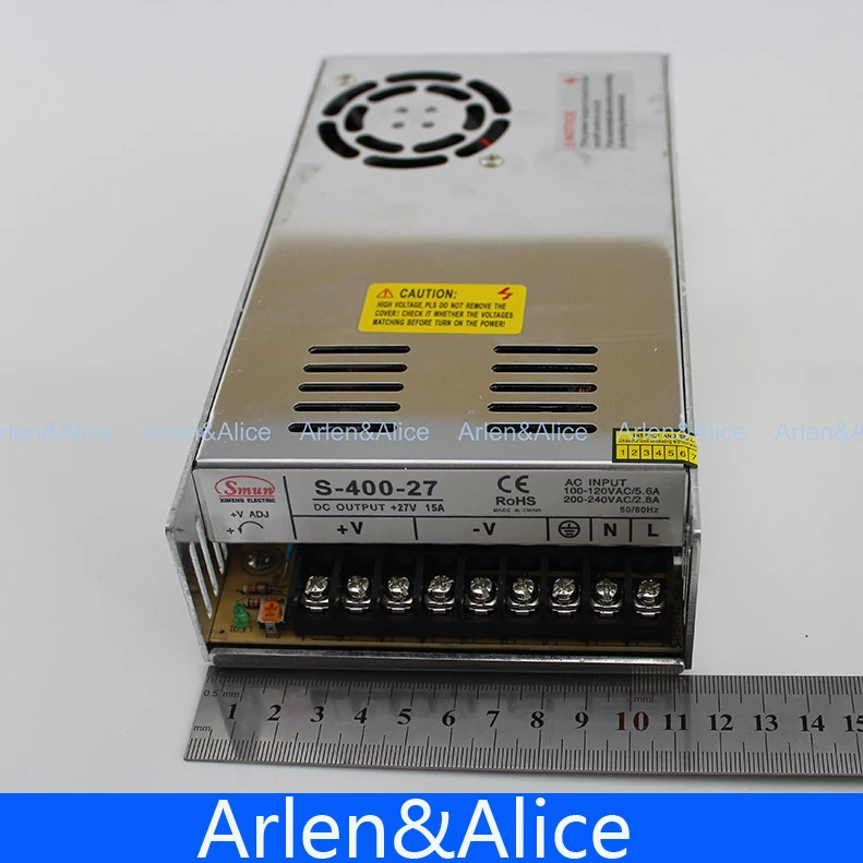 400 Вт 27 в а одиночный выходной импульсный источник питания для светодиодов SMPS