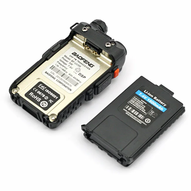 2 шт. BaoFeng UV-5R рация VHF/UHF 136-174 МГц и 400-520 Двухдиапазонная двухсторонняя Baofeng uv 5r