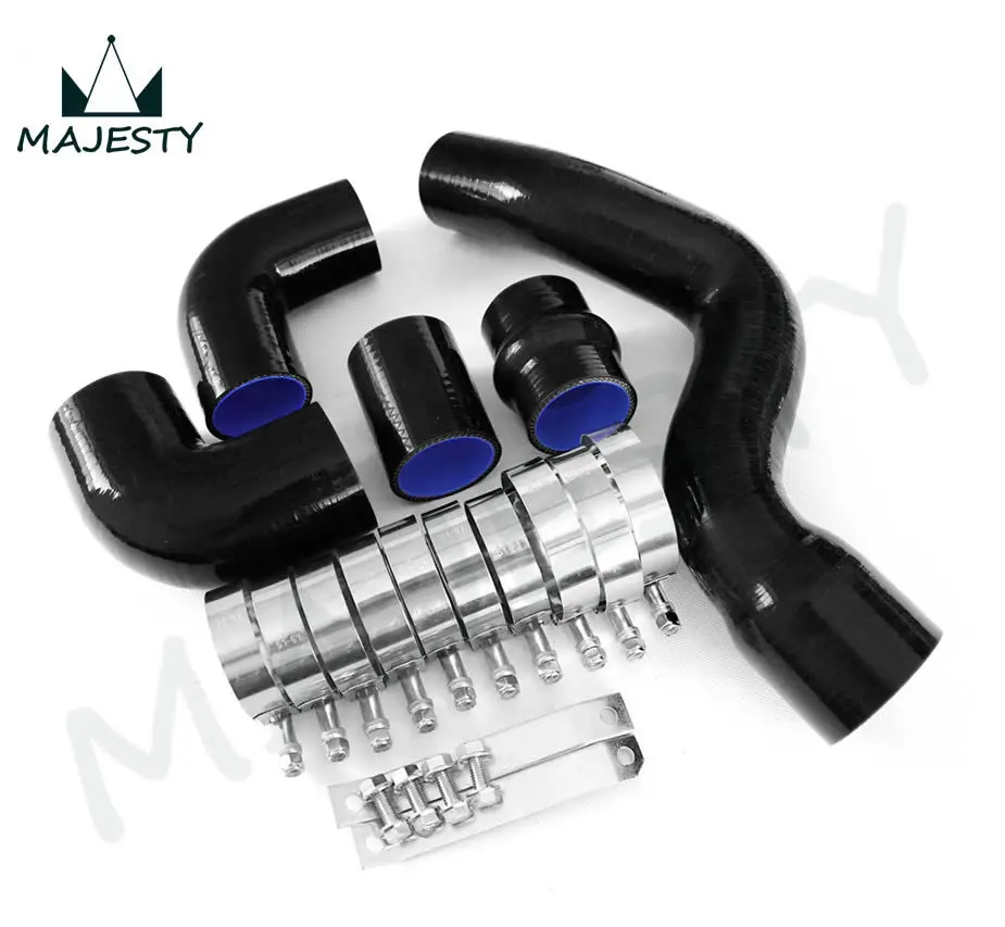 Новый комплект интеркулера с передним креплением для Audi A4 1 8 T Turbo B6 Quattro 2002 2006