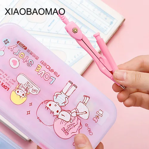 Набор карандашей 8 шт./компл. профессиональная линейка с компасом канцелярские