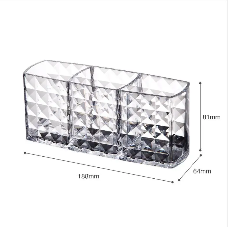 Органайзер для хранения файлов маникюра прозрачная акриловая коробка чехол