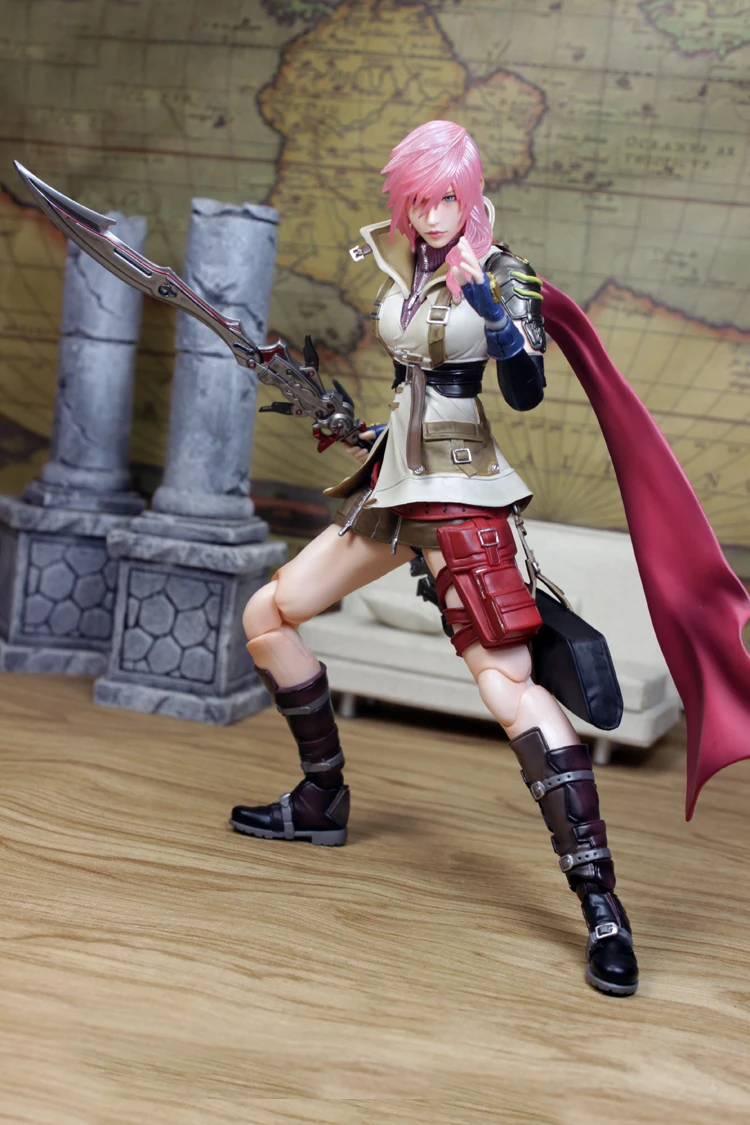 Фигурка героя из мультфильма Искусство Кай сийфэйф 13 Lightning Eclair Farron Коллекционная