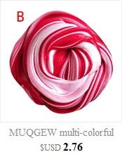 MUQGEW 2 шт. Милая каваи игрушечная глина слизь DIY критральная игрушка грязевая игра прозрачные Волшебные мягкие игрушки Пластилин для детей antistre# LH