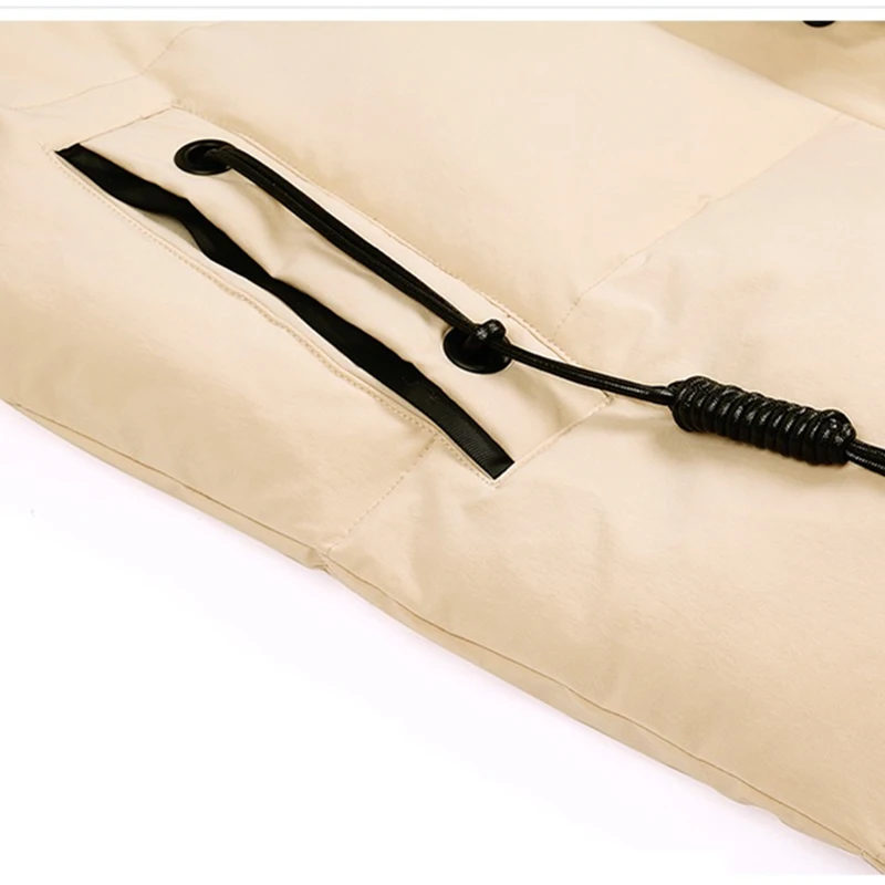 Бутик пуховик Новинка для женщин Зимнее пальто с капюшоном свободные Большие