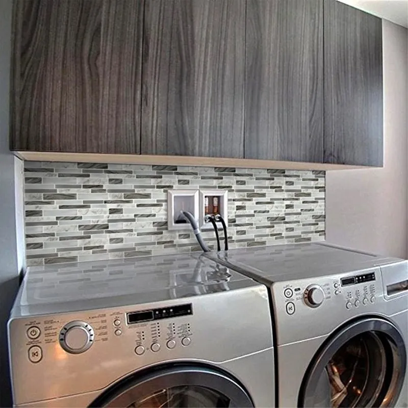 Самоклеящаяся мозаичная плитка Backplash наклейка на стену сделай сам кухня ванная