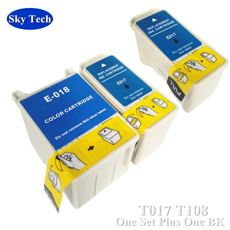 Качественный совместимый чернильный картридж для Epson T017 T018 Stylus Color 680/777/777i/Epson 1000ICS