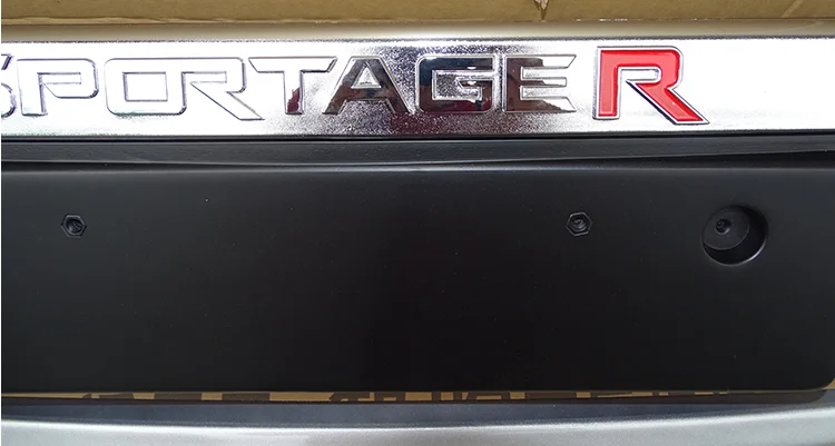 Для 2011 2012 KIA SPORTAGER Высокое качество пластик ABS Хром передний/задний бампер крышка отделка автомобиля-Стайлинг