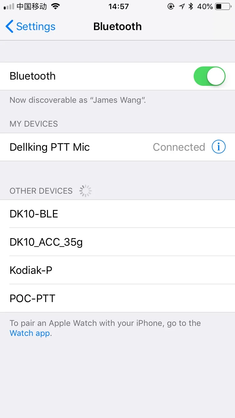 Беспроводной Bluetooth портативный микрофон поддерживает PTT APP Zello, Azetti, Bper, ESChat, Bper на IOS и Android