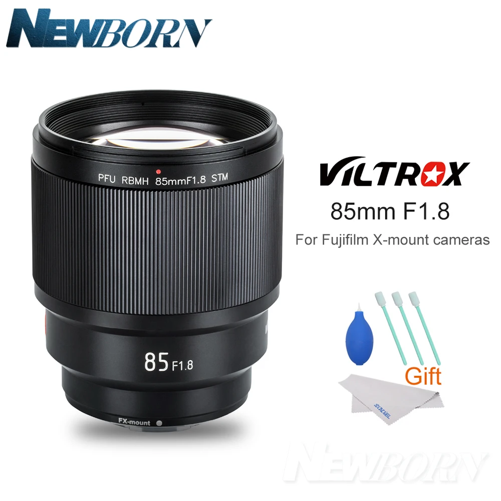 

VILTROX 85mm F1.8 Full-Frame AF Fixed focus Lens X mount Auto Focus Portrait Prime Lens for Fujifilm Fuji FX-mount Camera Lens