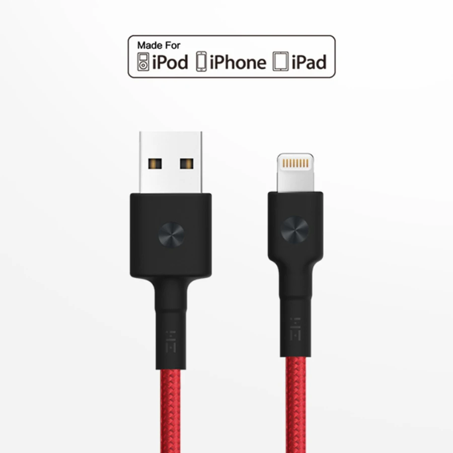 Xiaomi ZMI MFI сертифицирован для iPhone X 8 7 6 Plus зарядный шнур Lightning USB кабель Зарядное