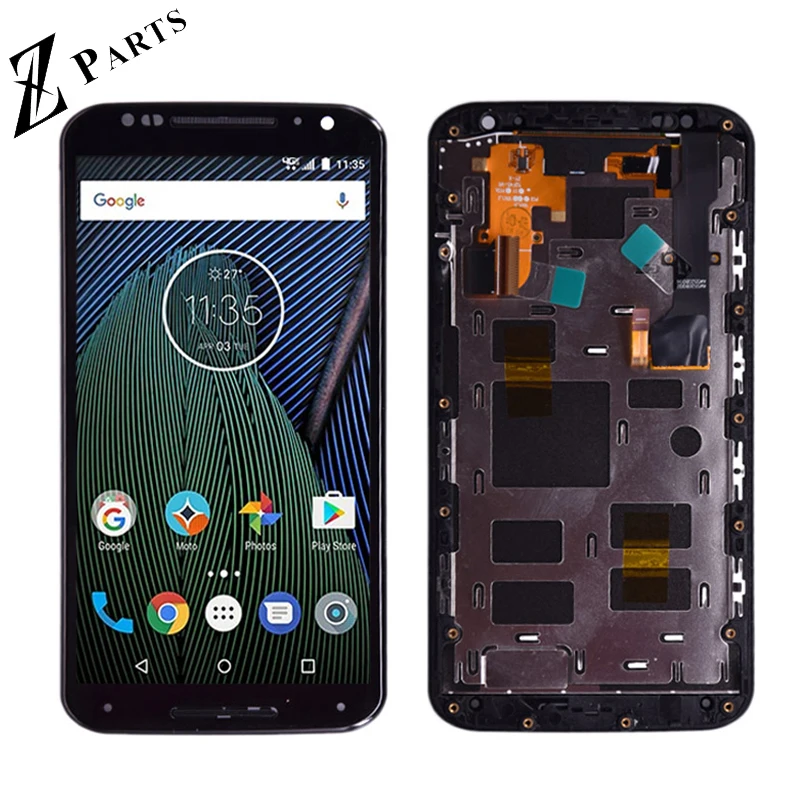 Для Motorola Moto X2 ЖК дисплей с кодирующий преобразователь сенсорного экрана в сборе