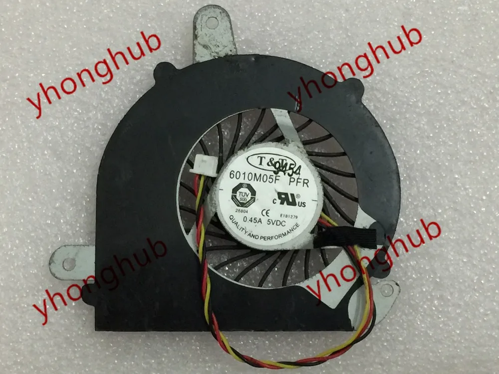T & T 6010M05F PFR DC 5V 0.55A вентилятор для сервера