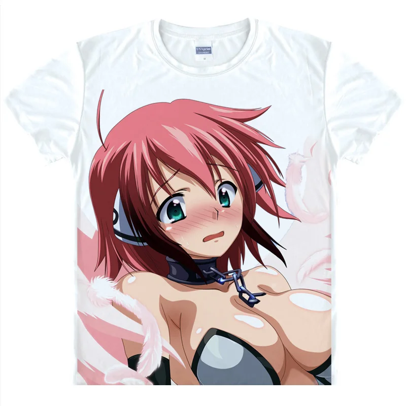 Style 15 Coolprint аниме рубашка Сора Нет футболки Otoshimono мульти-стиль короткий рукав небеса Lost свойства Ikaros Косплей Motivs рубашки - Цвет: Style 15