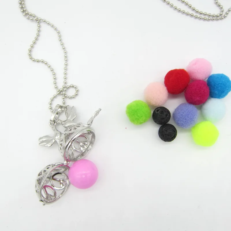 Любовный мир голубь с надписью мира медальон самодельный масляный диффузор