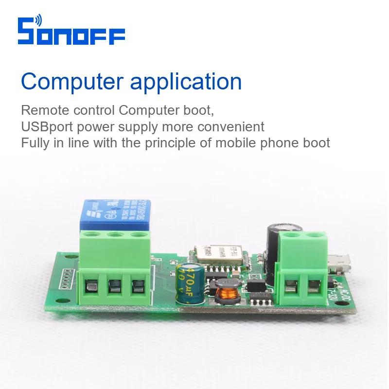 Sonoff умный пульт дистанционного управления DIY дистанционный беспроводной переключатель универсальный модуль 1ch DC 5 в 12 В 32 В Wifi переключатель таймер для умного дома