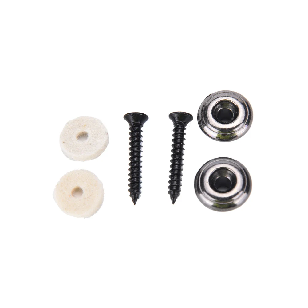 2 шт. грибы головы гитары ремень кнопки замки гитарные Части Бас пряжка кнопка для