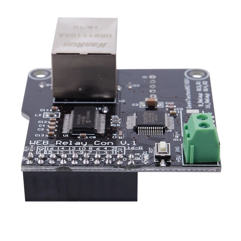 Ethernet Управление модуля локальной сети Wan веб сервер RJ45 Порты и разъёмы для 16ти