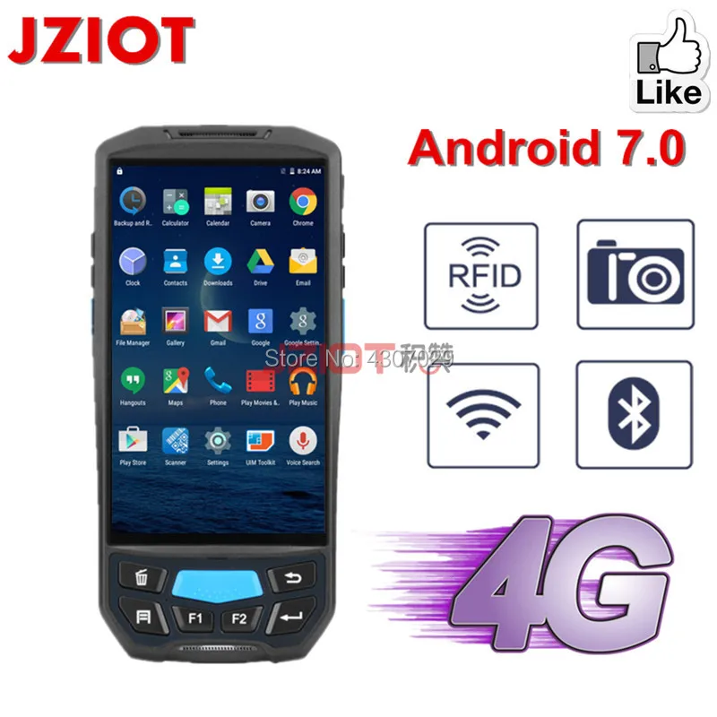 Промышленные Прочные ручные устройства сборщик данных Android 7 0 OS портативный