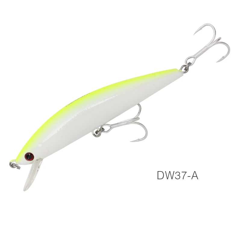 DW37-A TSURINOYA для рыбалки приманки DW37 погружная блесна, 120 мм 40 г глубина 2m искусственная жесткая приманка соленой воды приманки 6 цветов - Цвет: DW37-A