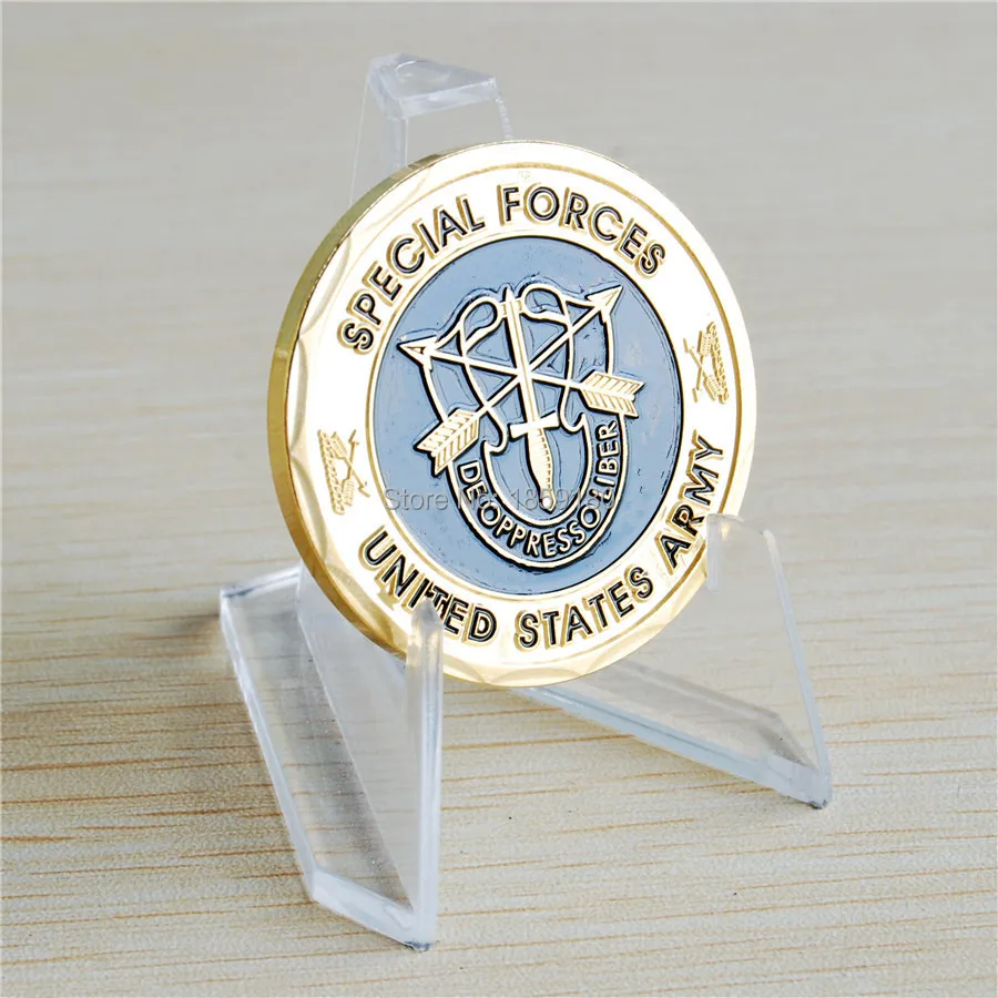 

Army Special Forces Green Beret Challenge Coin,Free Shipping