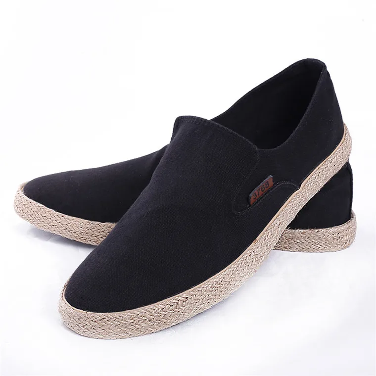 Весна новое поступление мыть водой парусиновые туфли мужские Low Top Lace-Up Скейтбординг обуви Конопля снизу обувь для учащихся tm0026