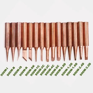 Наконечник для паяльника 900M-T, 5 шт.лот, из чистой меди, для паяльной станции hakko