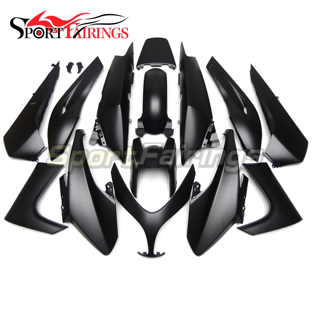Матовые черные инжекционные Обтекатели для Yamaha TMAX 500 T-Max 08 09 10 11 ABS пластик