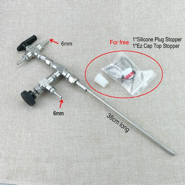 Нержавеющая сталь Прилавок давления пивная бутылка наполнитель домашнего