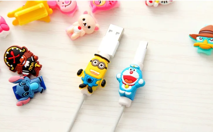 4 шт. защита для кабеля USB зарядное устройство кабель для передачи данных защитный чехол для кабеля для iPhone кабель для зарядного устройства
