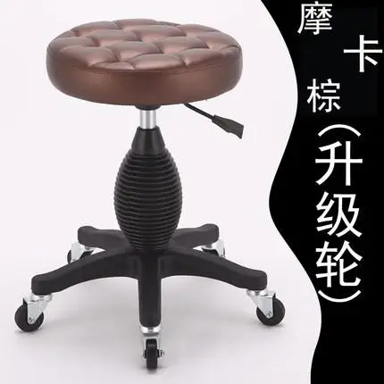 style15 European Bar Stools Bar Stools Barber Chair Swivel Chair Lift Beauty Stool Removable Stool Lift Chair - Цвет: style15