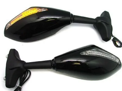 Зеркало заднее светодиодное для мотоцикла скутера SUZUKI R1 R6 GSXR CBR 600 750 1000|mirrors scooter|side