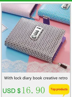 Perfect Spiral Notebook paper A6 A5 A4 100 sheets Diary planner Creative Notepad Office School Supplies