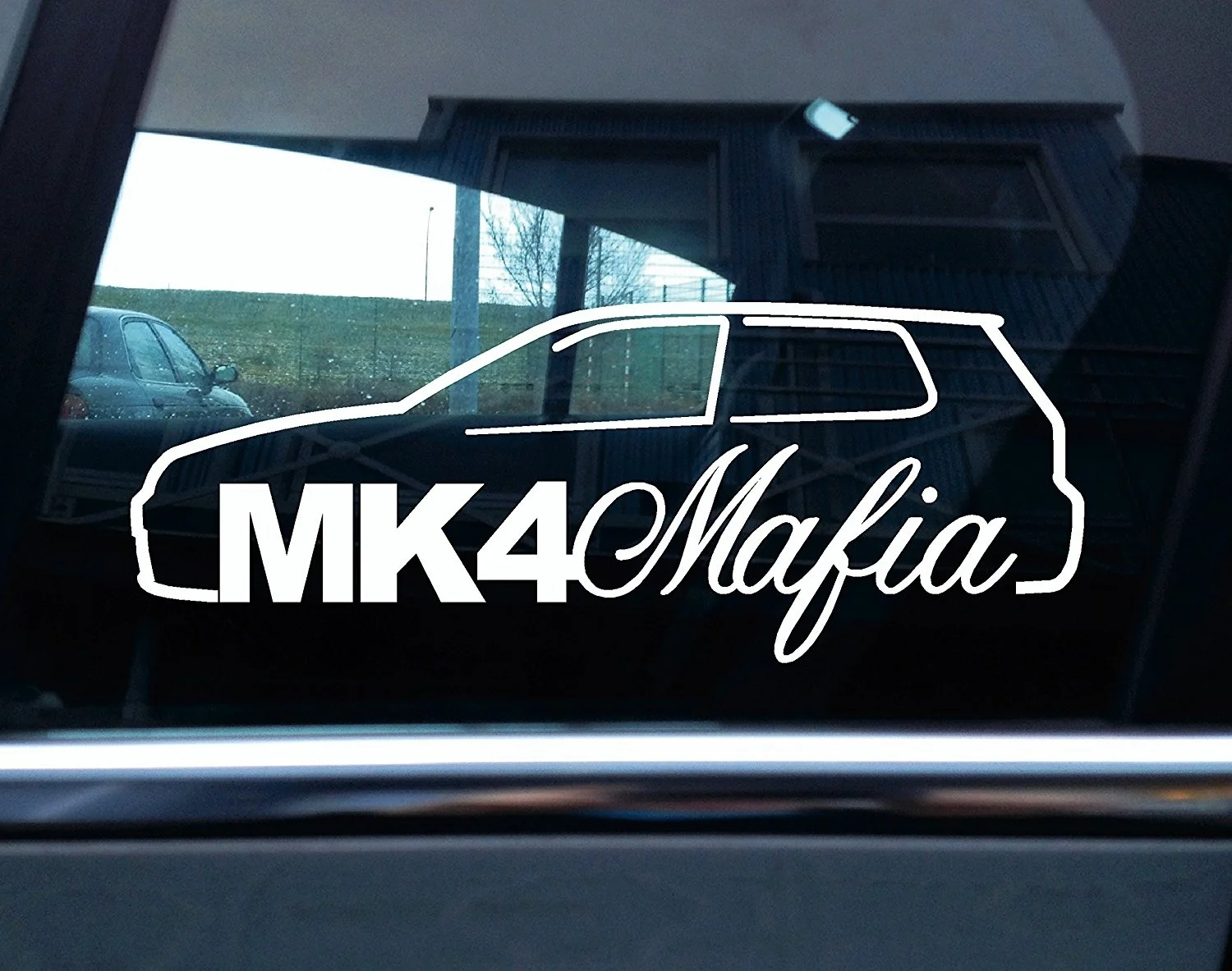 Виниловая наклейка для Mk4 Mafia на базе vw golf mk4 R32 GTI Стайлинг автомобиля|Наклейки