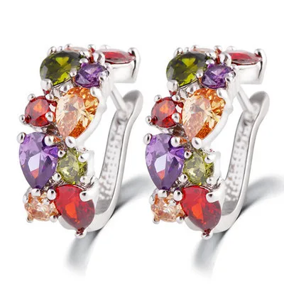 2017 г. Модные женские аксессуары серьги модная обувь украшенная стразами красоты