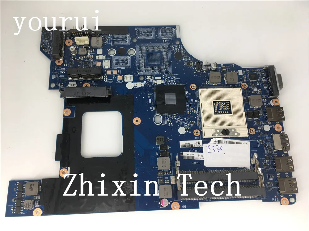 Материнская плата yourui для ноутбука Lenovo ThinkPad E530 QILE2 LA 8133P Встроенная 100% проверка