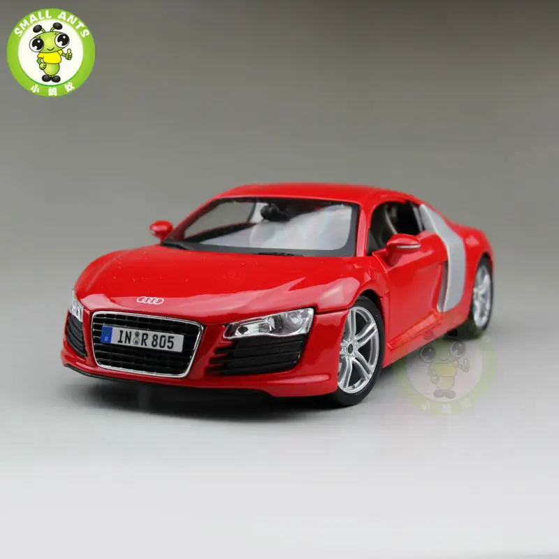 1/18 R8 Sports Racing литой металл модель автомобиля Maisto красный цвет|1/18 audi|audi r8diecast metal |