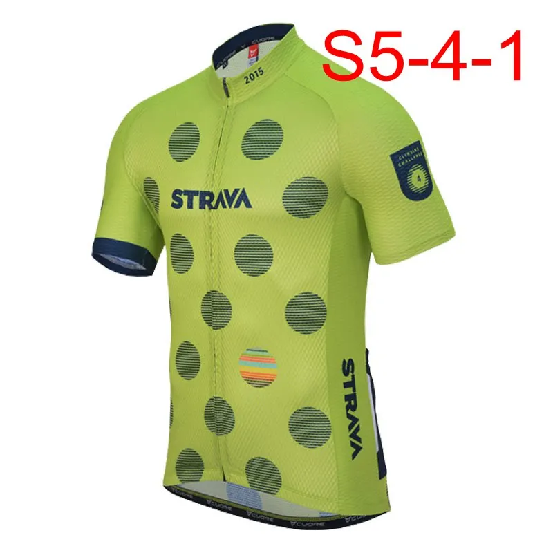 STRAVA Велоспорт Джерси Pro team Велоспорт Джерси летняя одежда дышащая быстросохнущая короткий рукав из Джерси для езды на велосипеде K121910