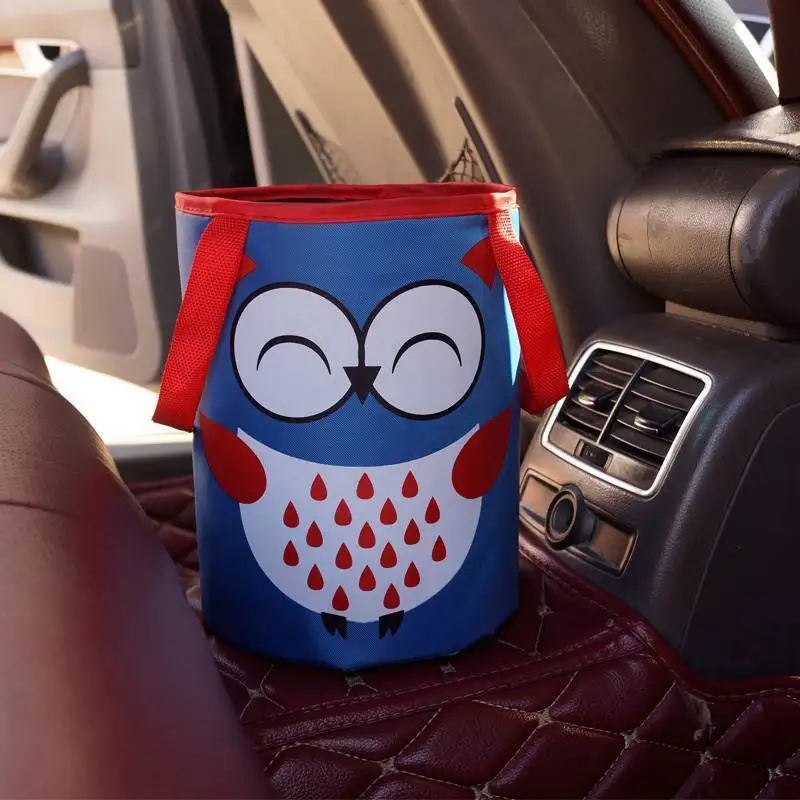 Автомобильный мусорный бак креативный милый автомобильный подвесной Модный